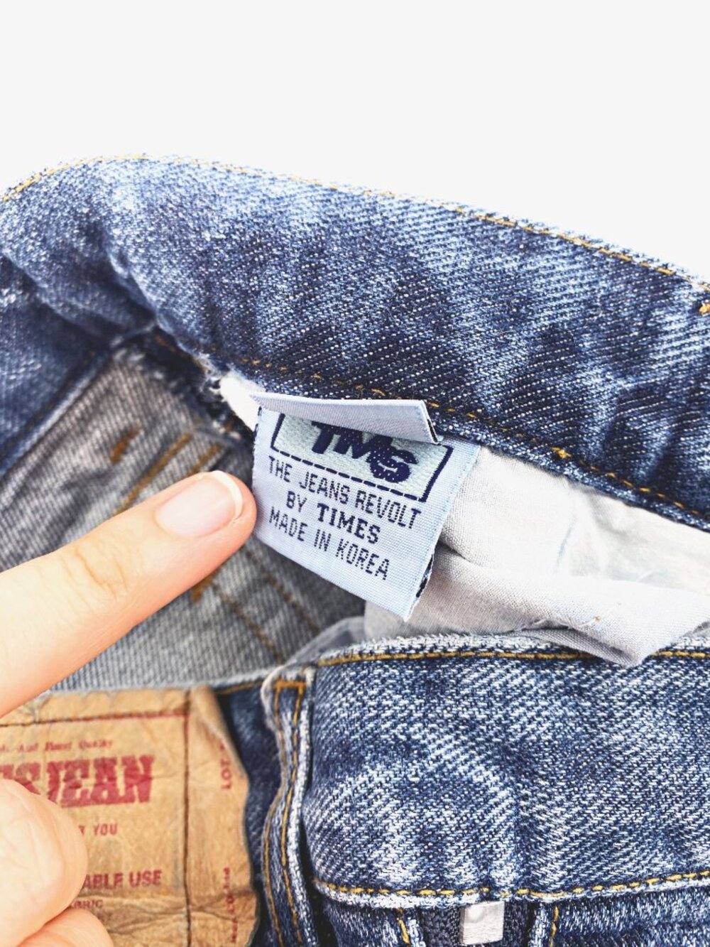 Times TM Jeans Vintage Y2K Side Zipper Bootcut Jeans - Picture 12 of 12